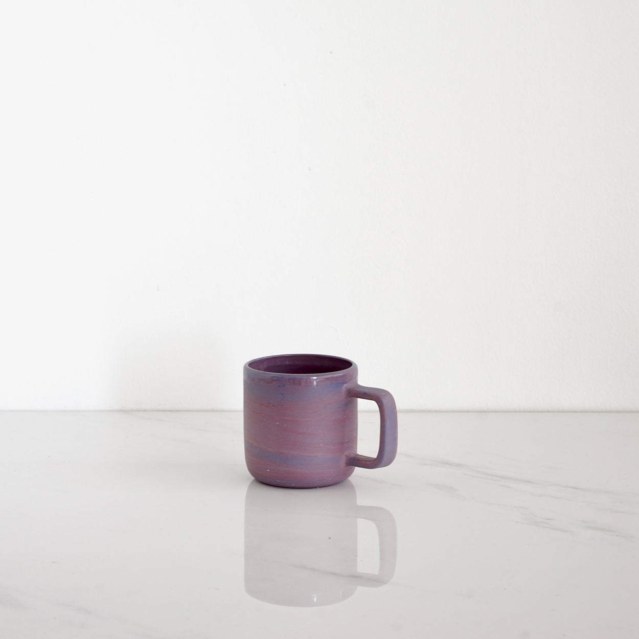 MULBERRY MARBLE MUG