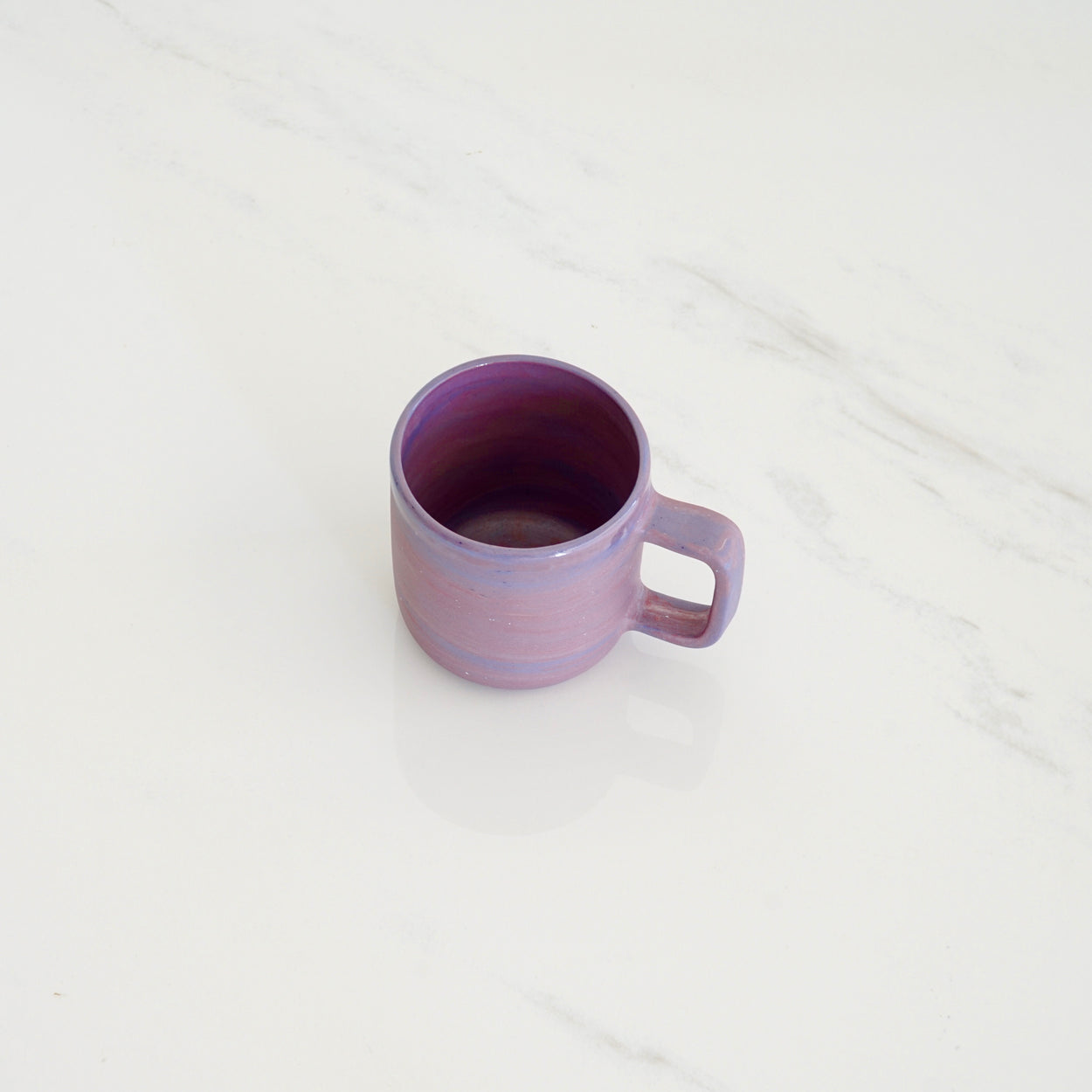 MULBERRY MARBLE MUG