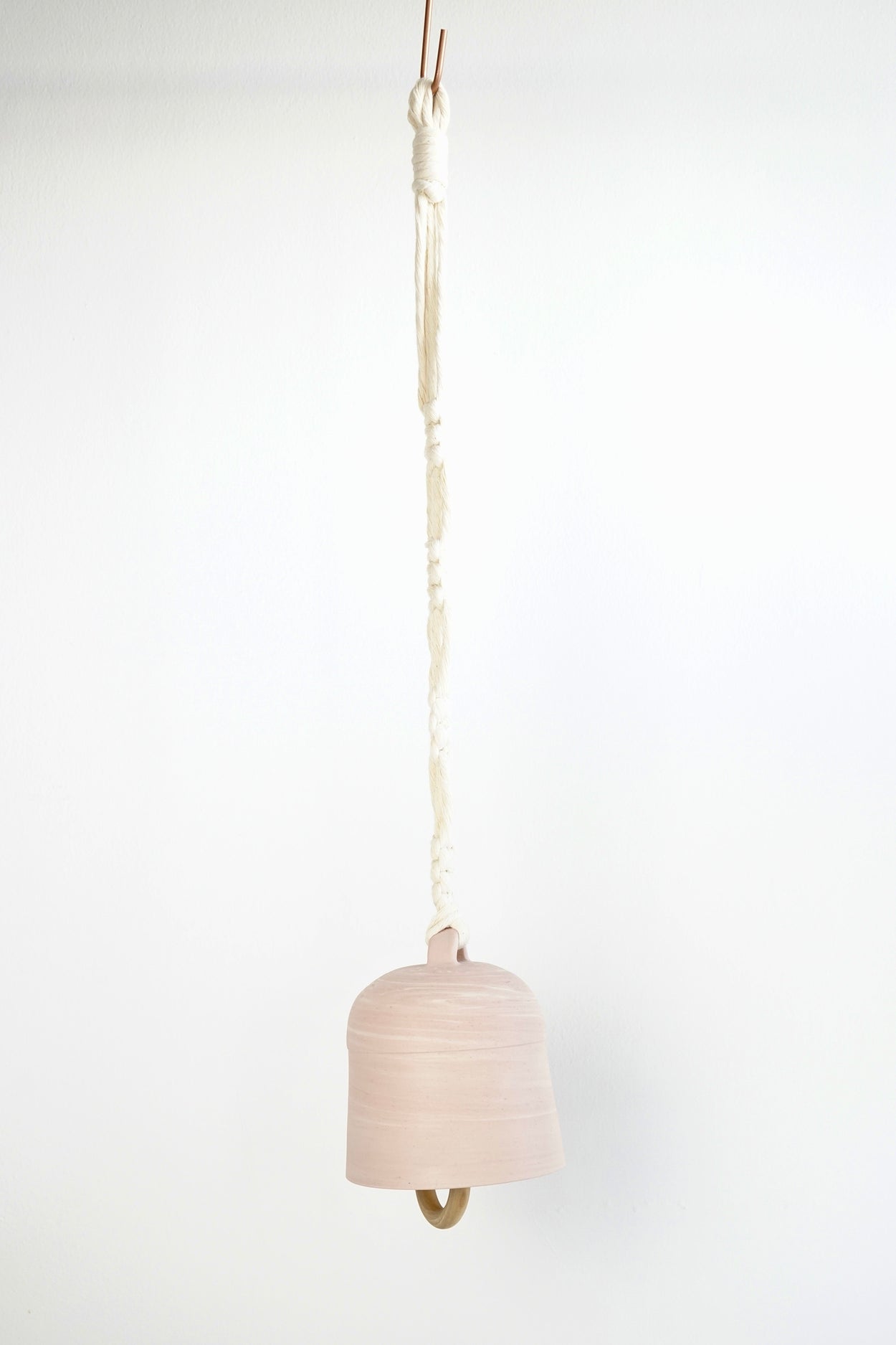 Ren•Vois Blush Marble Porcelain Bell