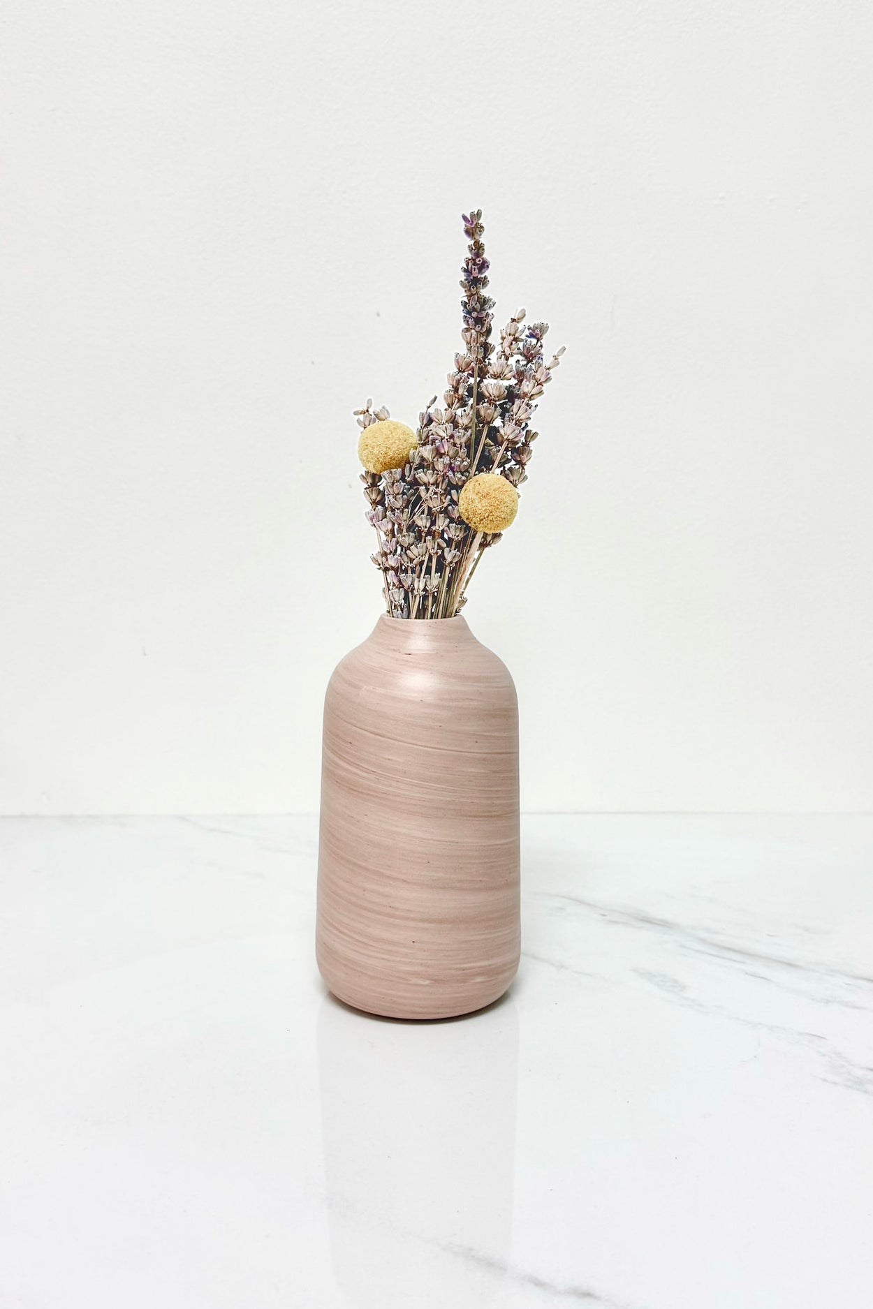 Terra Cotta Marble Vase