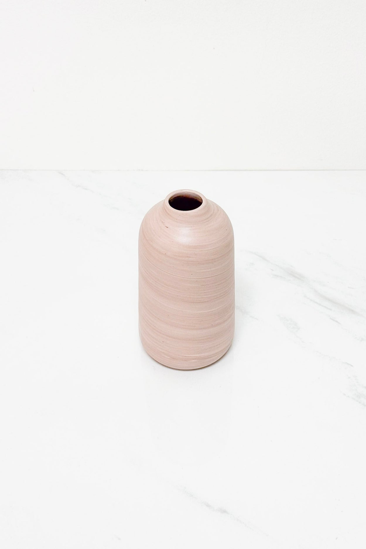 Terra Cotta Marble Vase