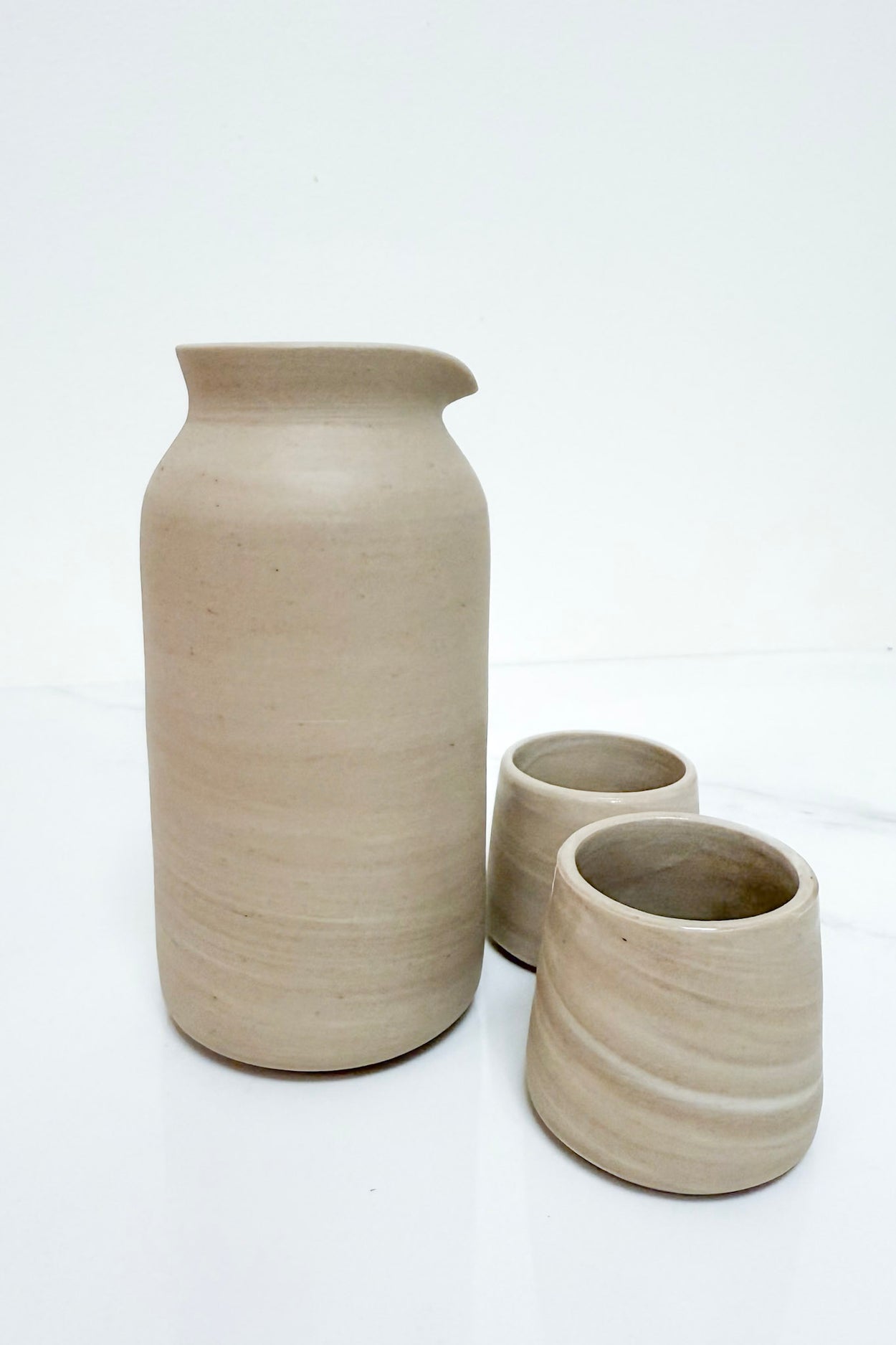 Desert Marble Sake Set