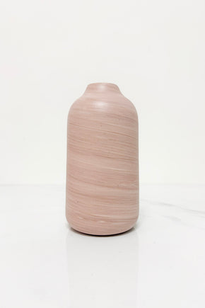 Terra Cotta Marble Vase