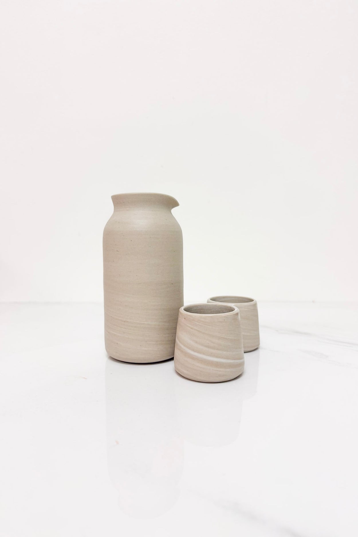 Desert Marble Sake Set