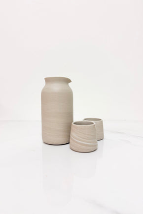 Desert Marble Sake Set