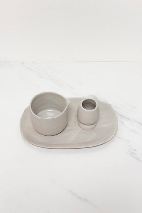 Sand Marble Matcha Table Set