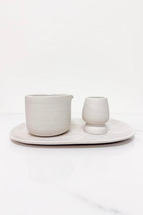 Sand Marble Matcha Table Set